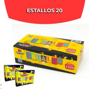ESTALLO 20 25cja x 20u